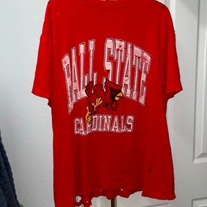 Vintage Cardinals Distressed Graphic Tee